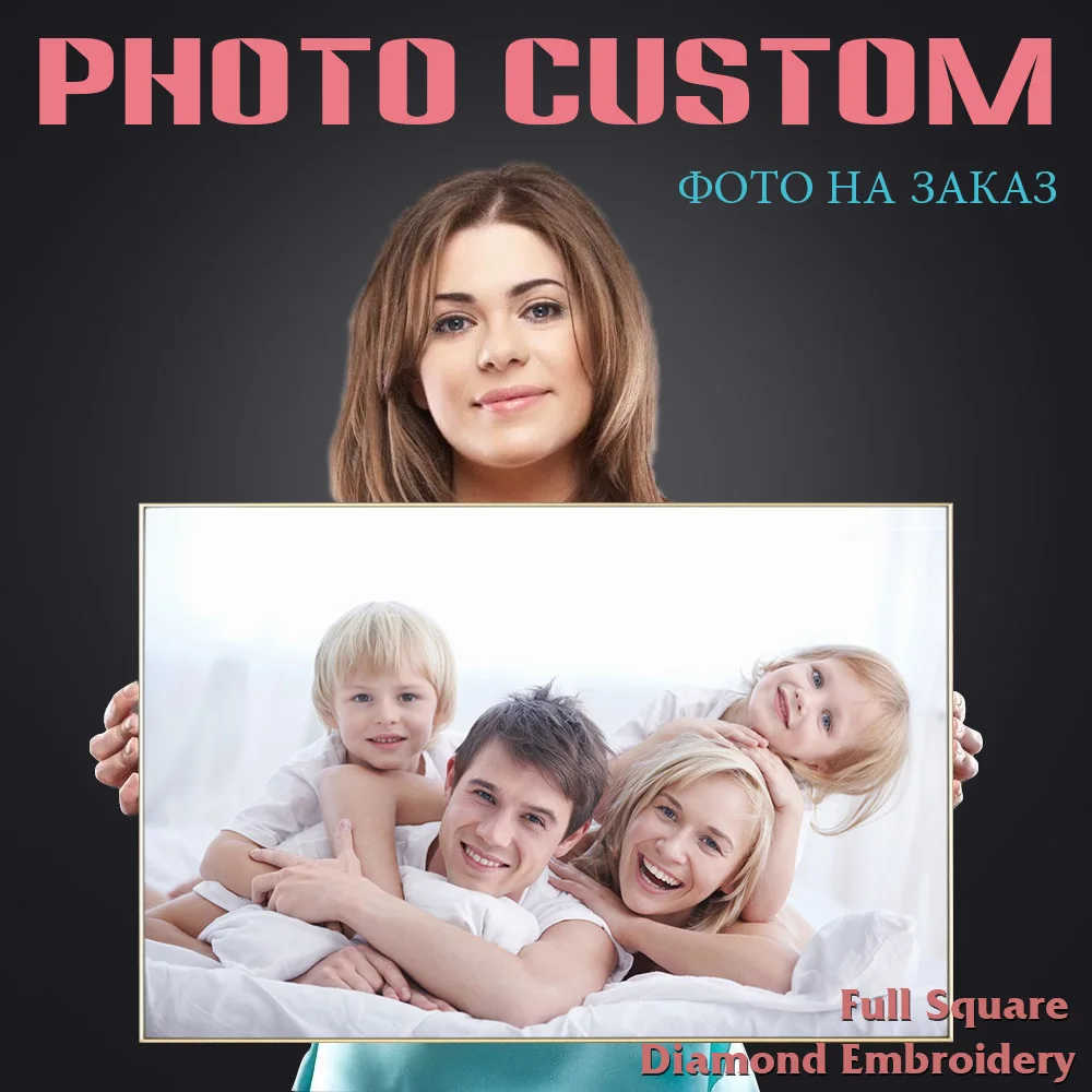 

EverShine Photo Custom Diamond Embroidery Full Display Diamond Painting Picture Of Rhinestone Diamond Mosaic Sale Decor Gift