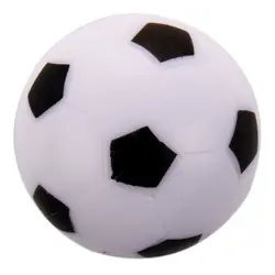 Малый настольный футбол мяч пластик жесткий Homo logue детская игра черный, белый цвет