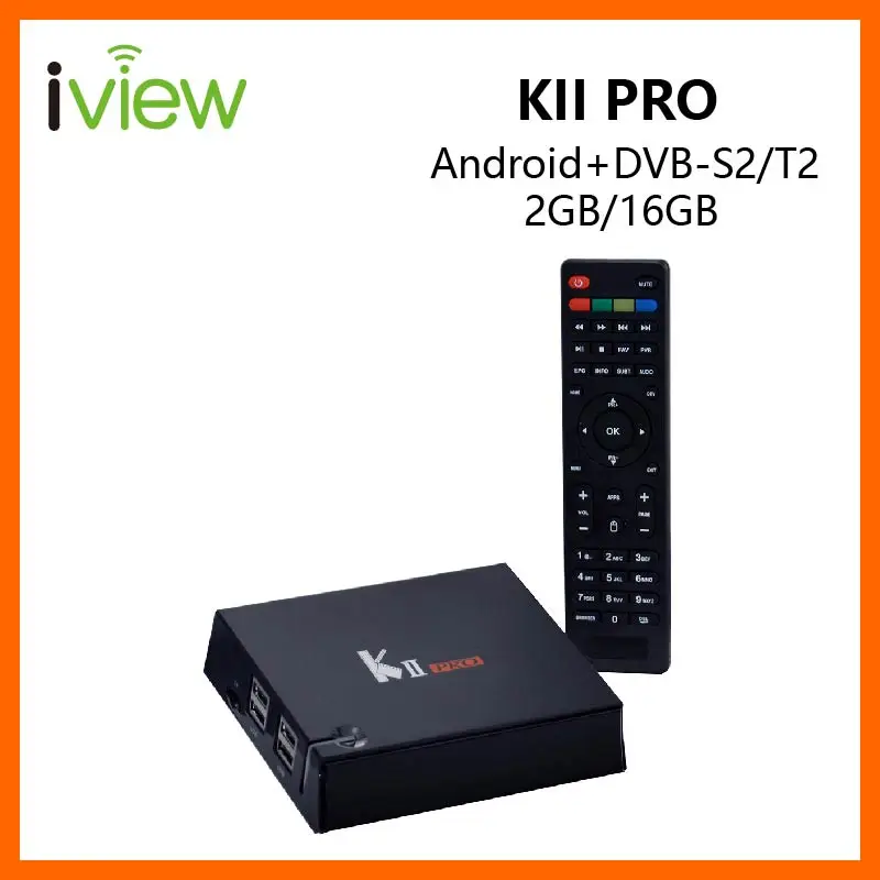 

K2 Pro Android DVB Hybrid TV Box Amlogic S905D Quad Core Android 7.1 support DVB-S2 DVB-T2 RAM 2GB ROM 16GB 2.4G+5G WiFi