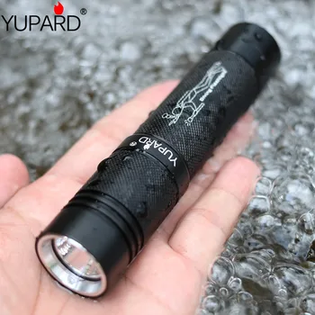 

YUPARD Diving diver lantern XM-L2 T6 LED Waterproof underwater White yellow Light Flashlight Torch lamp+18650 battery+charger