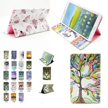 BF Роскошный рисунок из искусственной кожи чехол для samsung GALAXY Tab S 8,4 SM T700 T705 T705C чехол с флип-стойкой со слотом для карт