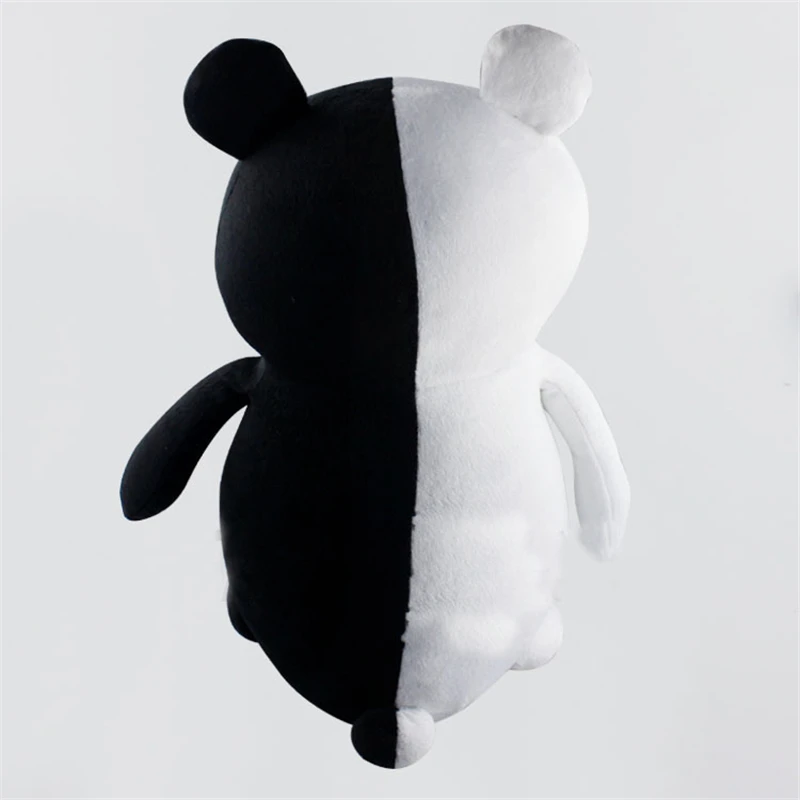 Аниме Danganronpa Косплей Монокума реквизит ребенок мальчики девочки хлопок черный белый медведь плюшевая кукла-подушка Коллекция игрушек Новинка