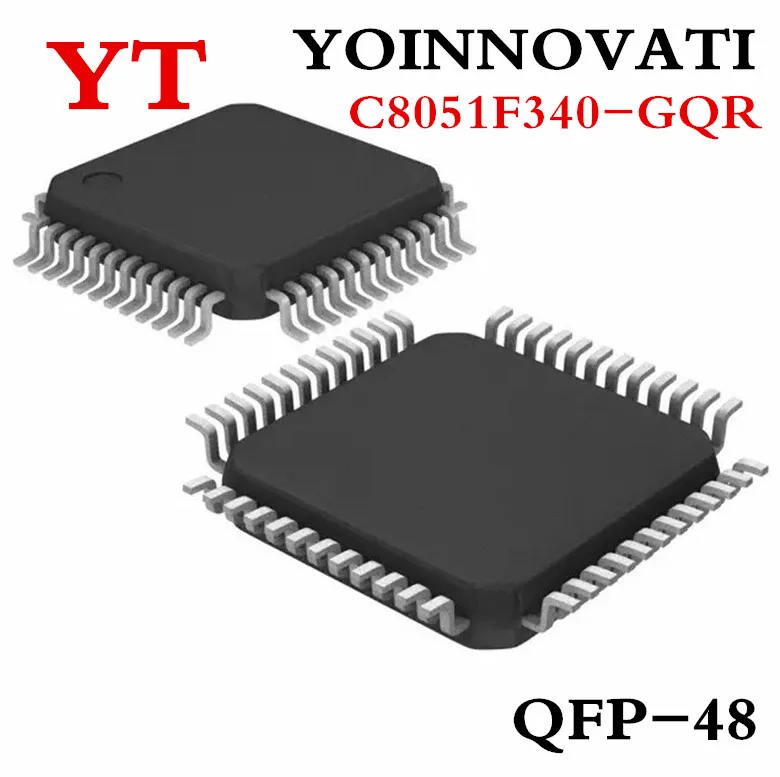Free shipping 50pcs/lot C8051F340 GQR C8051F340 GQ C8051F340 TQFP48 ...