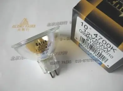 Eiko solxx 12V 50W 10D 4700 K Q50MR16CG/47/10 точечная галогенная лампа задача низкое напряжение