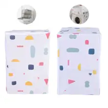 Верхняя/Передняя сушилка для стиральной машины Водонепроницаемая стиральная машина на Молнии Пылезащитный органайзер для чистки