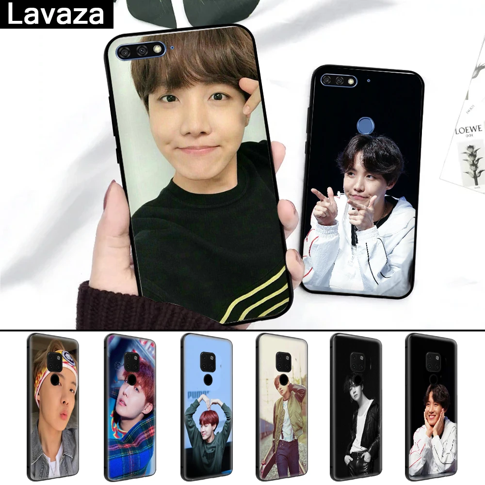 

Lavaza Bangtan Boys J-HOPE Silicone Case for Huawei Mate 10 Pro 20 Lite Nova 2i 3 3i Y6 Y5 Y9 2019 Y7 2017 Prime 2018