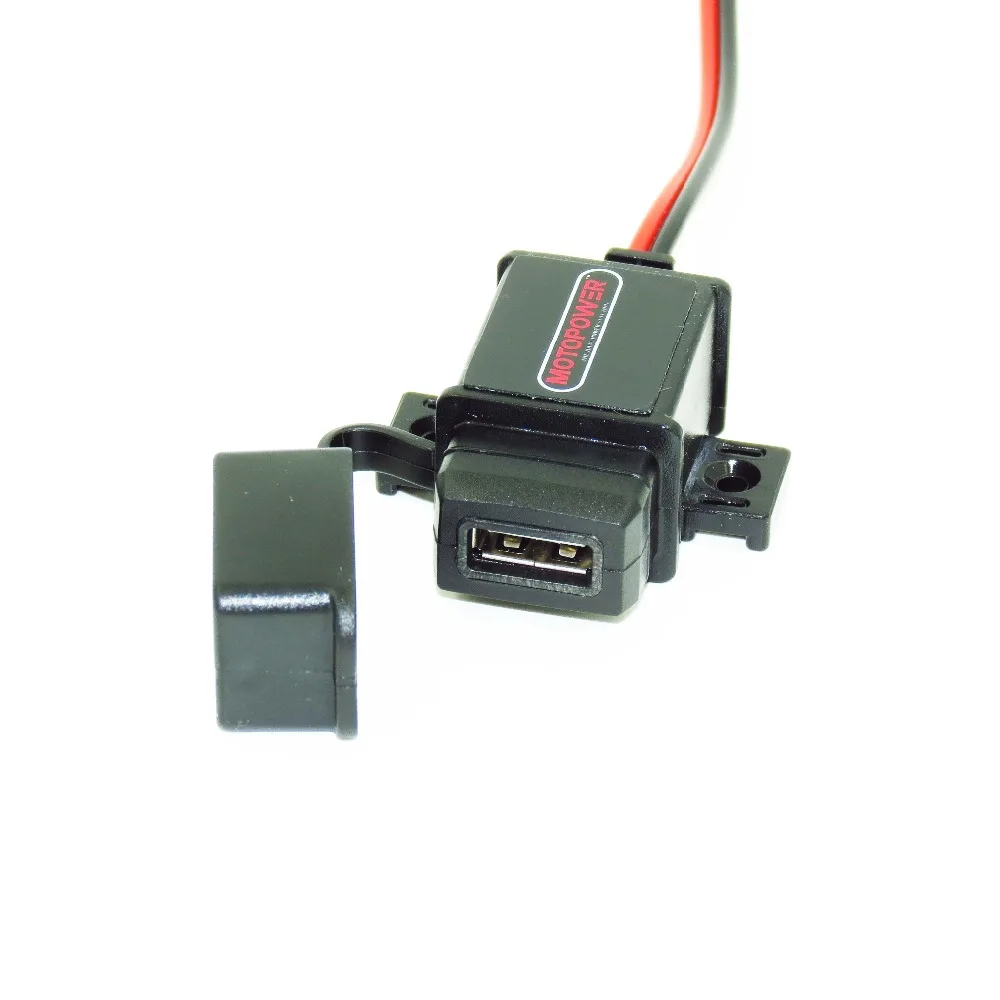 ï»¿Buy 3.1Amp Waterproof Motorcycle USB Charger Kit SAE to USB Adapter