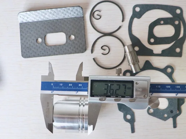 Kit Guarnizioni Motore 43CC Per Decespugliatori | Pistone 40mm E Accessori | Compatibile Con Mitsubishi, BC430, CG430 - Foto 12