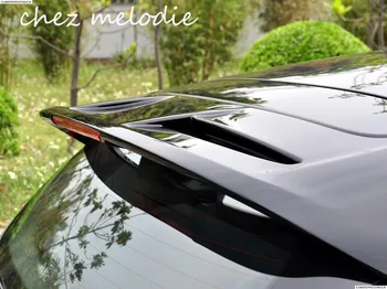 

Different colors painted ABS Car rear Roof Spoiler Wing For Ford Fiesta 2009-2015 Hatchback, no drilling needed