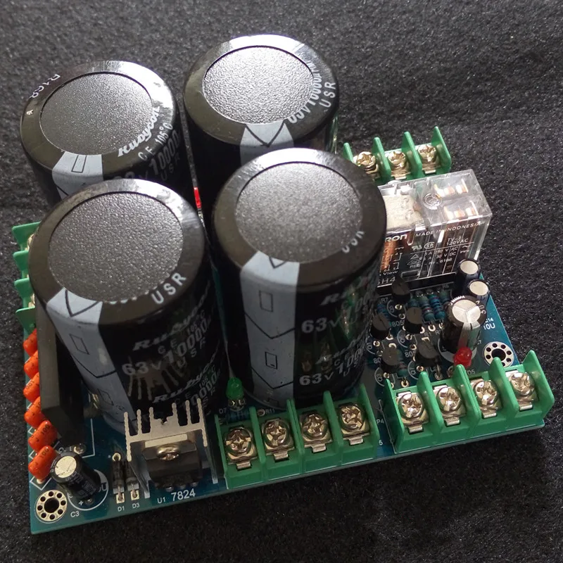 25a/1000v 10000uf/50v Dual Power Rectifier Filter Power Board With Horn