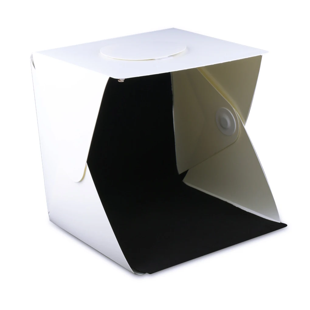 

Universal 30cm Portable Mini LED Photo Studio Box Photography Backdrop Built-in High Light Photo Box Foldable Softbox