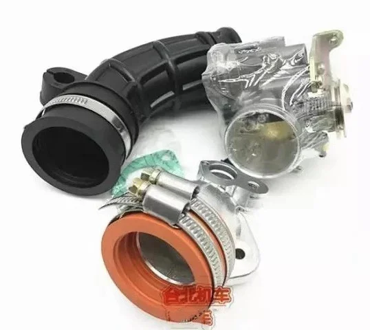 

Kit, 28mm, for Yamaha, BWS, CYGNUS, GTR, ZUMA,125, injector, throttle valve,intake manifold,filter hose, racing, tuning, parts