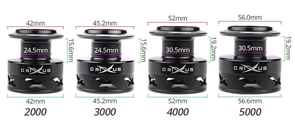 0 Crixus SP Spool Specs 1000x440