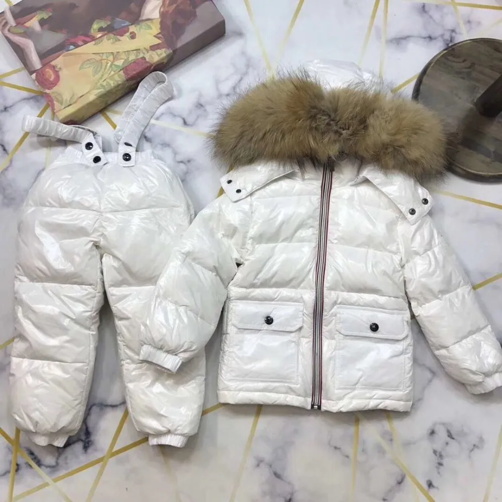 

winter Children's Clothing sets duck down boys clothing , 2T-8T kids Coats for Girls jackets in stock