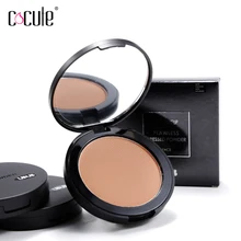 Косметическая прессованная пудра дыхание изюминка Порошковые тени для контуров лица с губкой основа для лица макияж Гладкий контроль масла контур