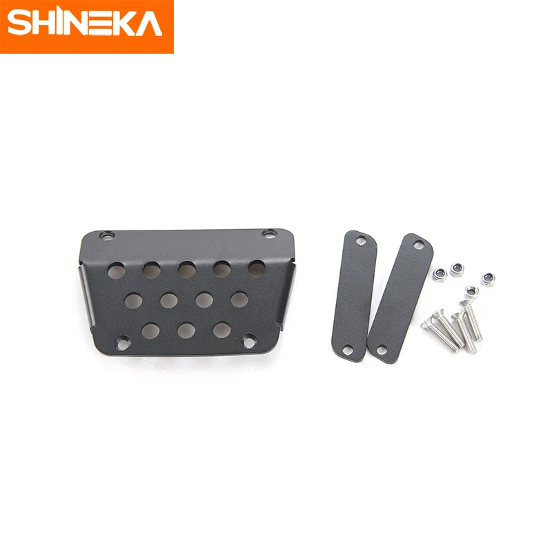 Педали SHINEKA для Jeep Wrangler 2007 2017 3 шт. металлическая ножная упор педаль тормоза