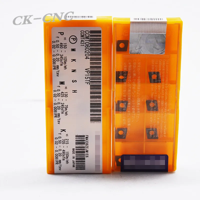 10 шт DCMT11T304 DCMT3 (2,5) 1-HM YBC251 DCMT11T308 DCMT3 (2,5) 2-HM YBC251 твердосплавный режущий инструмент Токарные пластины Лезвие сделано в Китае