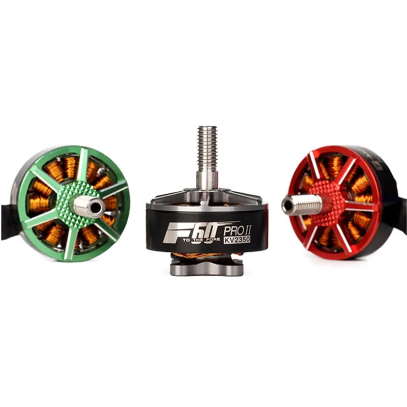 

T-motor F60 Pro II 2350KV 2500KV 2700KV 3-4S Brushless Motor for RC Multirotor FPV Racing Drone Blue Red Black VS Racerstar