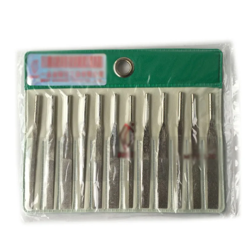 

12pcs/set Ultrasonic Pneumatic Air Reciprocating Sickle File Grinder Machines Filing Grinding Buffing Polishing Sanding Sickle