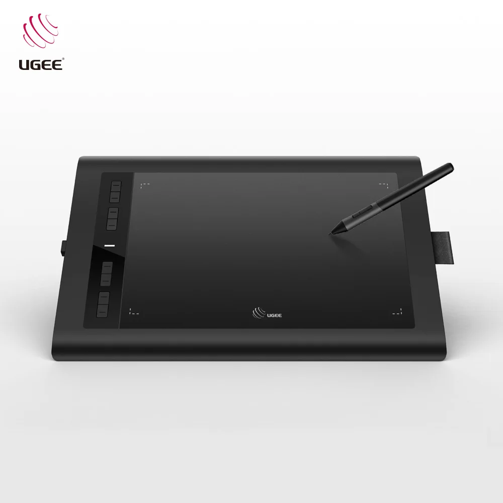 UGEE HK1060 Pro графический планшет для рисования с 8 горячих клавиш совместим Windows 7/8/10/