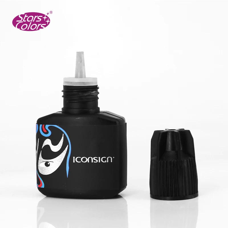 5ml ICONSIGN New items for MARS eyelash extension glue low smell 1 bottle 3 seconds quick dry can keep 40 to 50 days