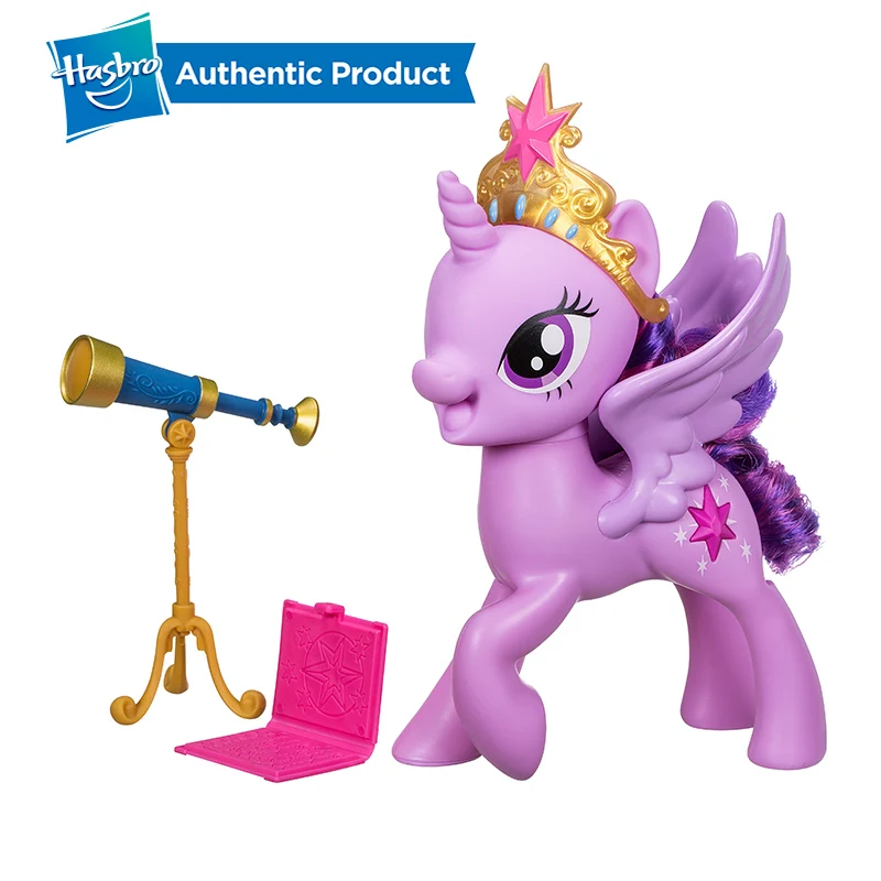 Hasbro My Little Pony Meet Rarity Pony Meet Twilight фигурка с аксессуарами ожерелье игрушка для друзей девочек куклы Подарки