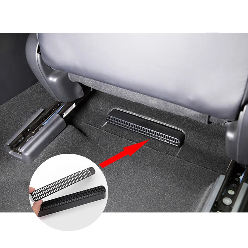 Us 4 39 2pcs For Honda Accord 10th Gen 2018 2019 Car Under Rear Seat Air Outlet Cover Ac Heater Floor Air Conditioner Duct Grill Grille In Interior