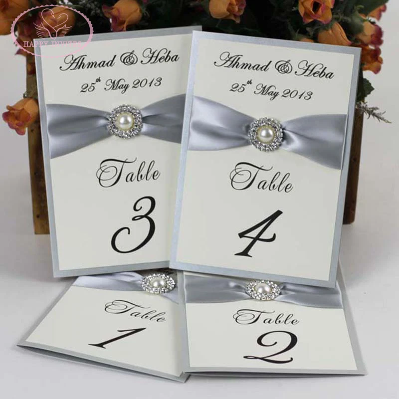 HI9030 - 07 Customized Table Numbers for Wedding
