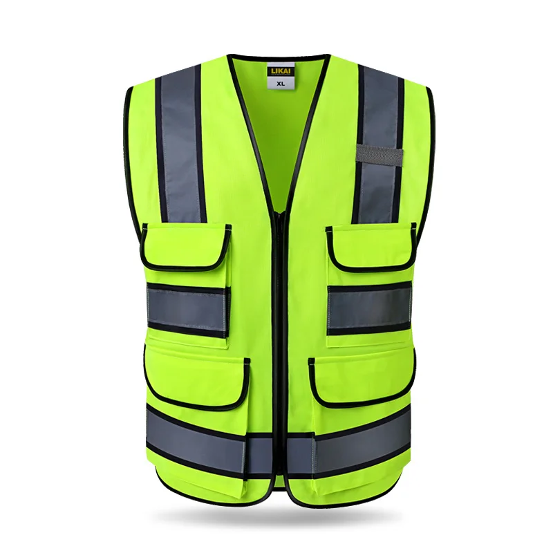 

Vest Motorcycle Motorbike High Visibility Safety Reflective Vest Hi Viz Vest Warning Waistcoat Reflective Stripes Jacket 302