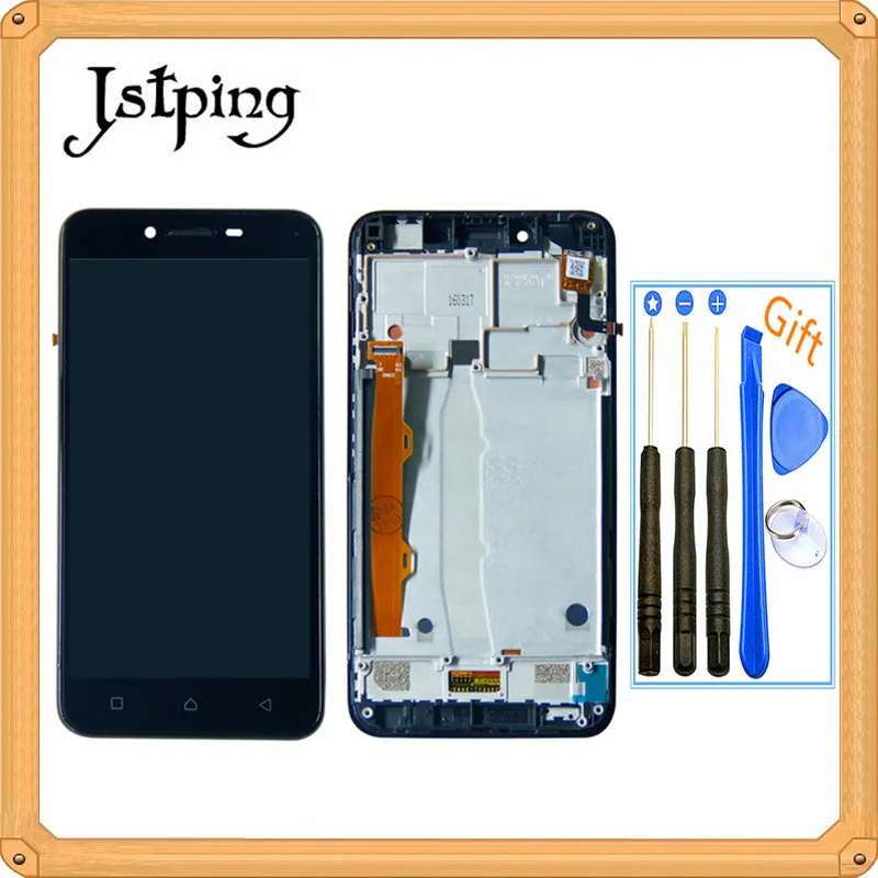 Jstping 5 дюймовый полноэкранный ЖК дисплей для Lenovo Vibe K5 A6020a40 панель в сборе с рамкой