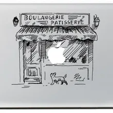 Ретро продуктовая палочка рисунок гриф стиль Виниловая наклейка для ноутбука наклейка для нового Macbook Pro Air 11 13 15 дюймов кожи ноутбука