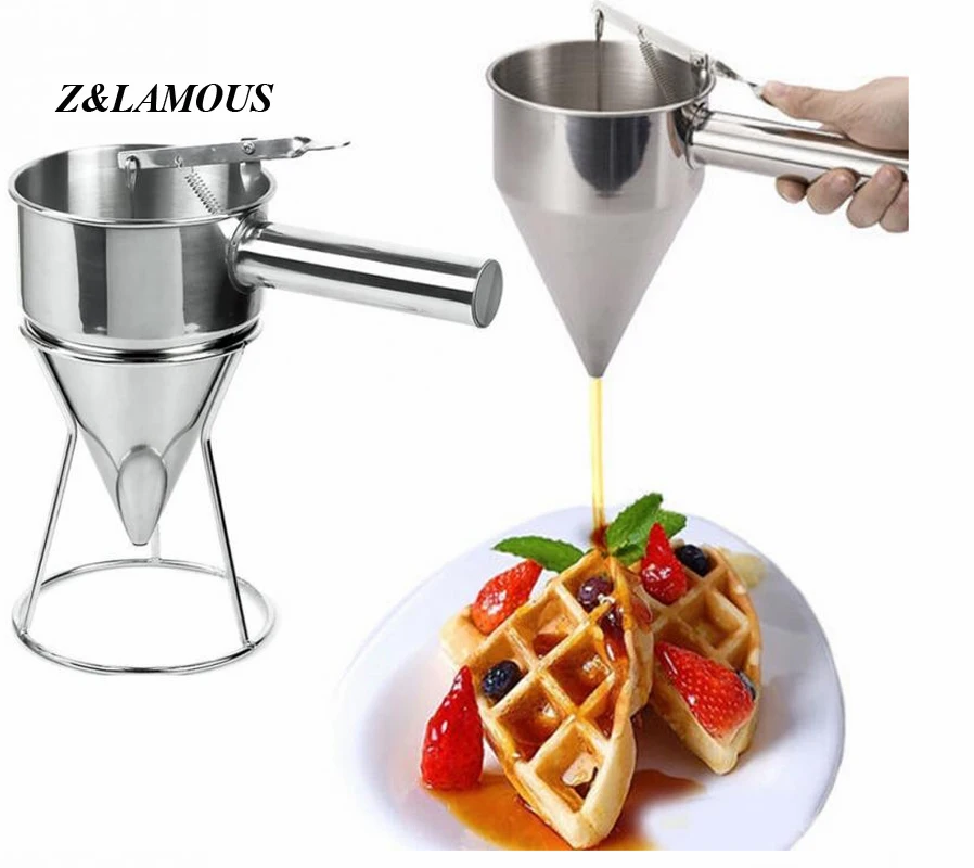 

Small octopus balls specialty tool stainless steel funnel utensils taper funnel rack funnel