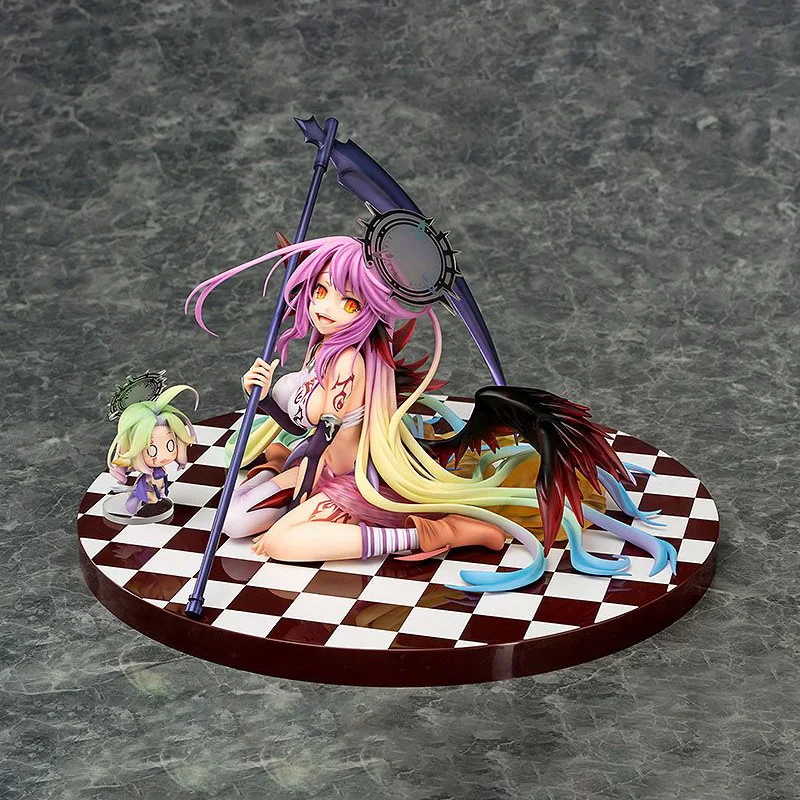 Новый аниме NO GAME LIFE Jibril Великая война Ver. Экшн фигурки из ПВХ 15 см японские модели