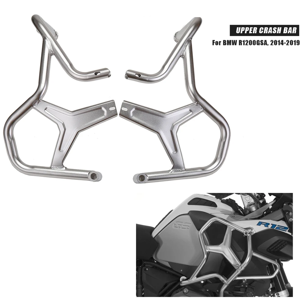 

2019 R1200GS ADV Upper Crash Bar Extensions For BMW R1200GS ADV Adventure water cooled 2014 2015 2016 2017 2018 Engine Guard