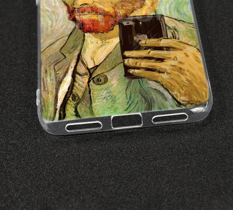 Забавный силиконовый чехол Mona Lisa Van gogh для Xiaomi Pocophone F1 9T 9 9SE 8 A2 Lite A1 Mix3 Redmi K20 7A Note 4 4X 5