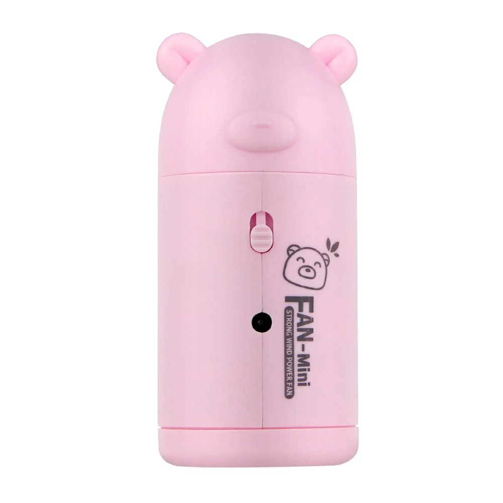 

Cartoon Mini Fan Portable Electric Fan Family Chidren Men Women USB Multicolor Handheld Mini Fan School Gift Young People