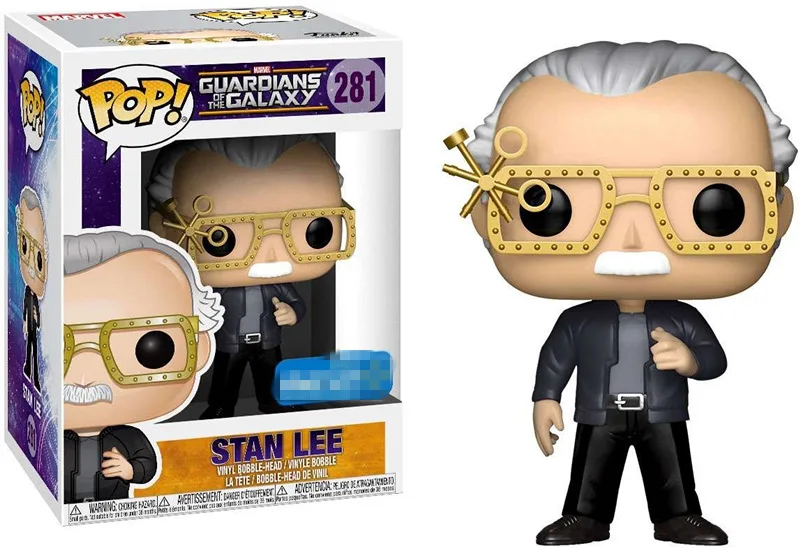 

Exclusive FUNKO POP Official Guardians of the Galaxy - Stan Lee #281 Vinyl Action Figure Collectible Model Toy with Original Box