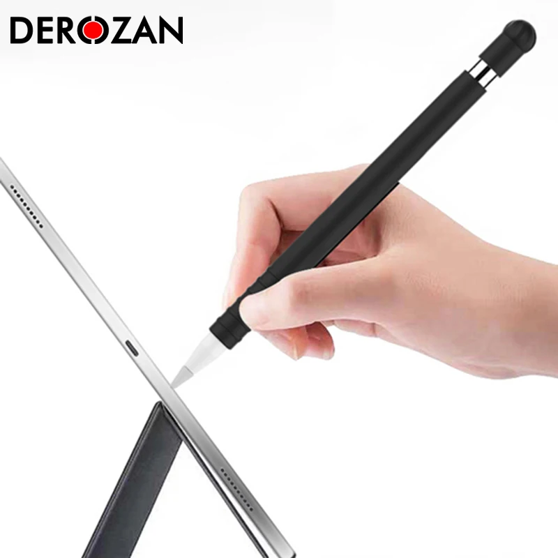

Colorful Soft Silicone Compatible Case For Apple Pencil Case For iPad Touch Pen Stylus Protective Sleeve Cover for iPad Pro 2018