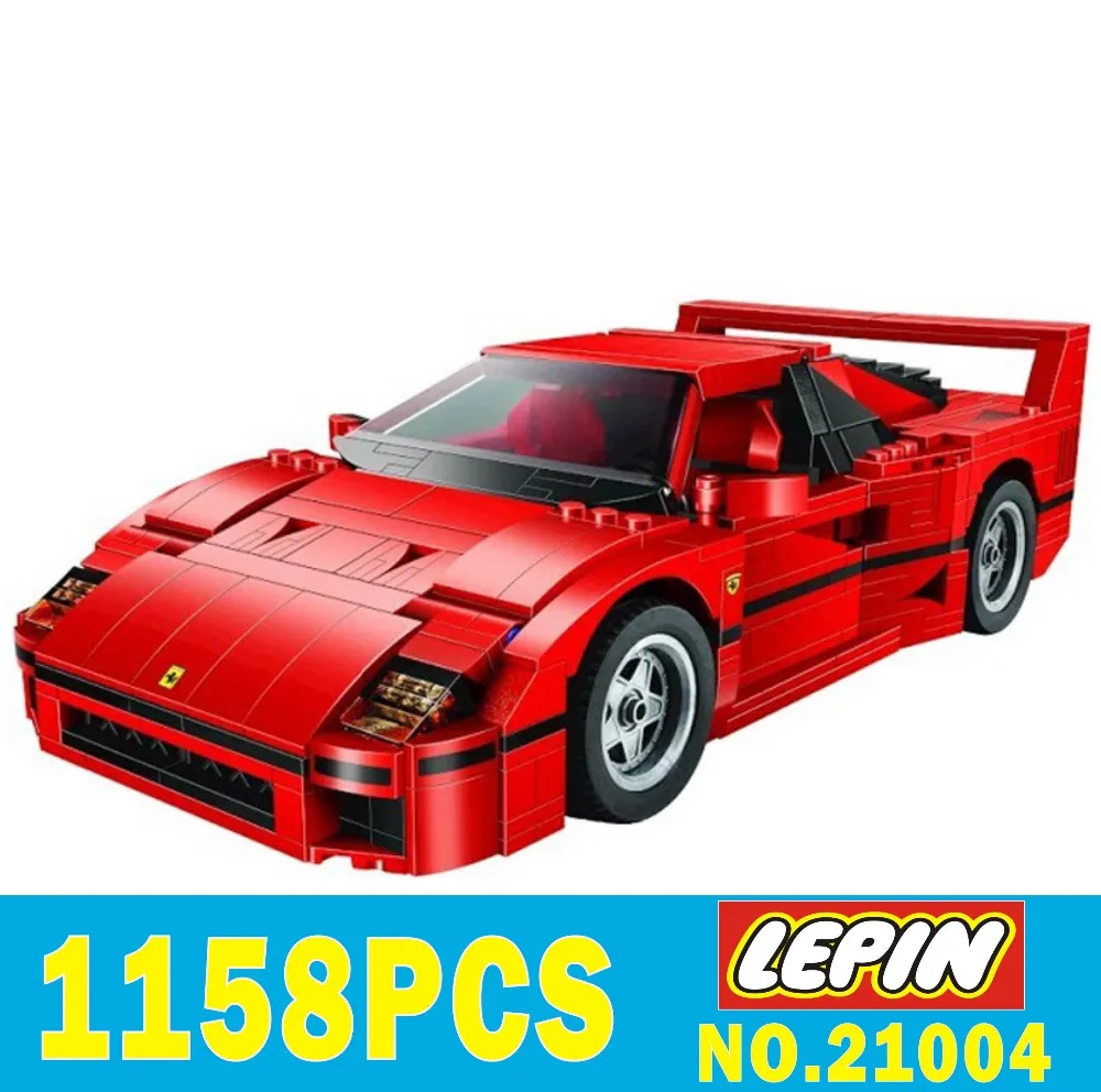 

LEPIN 21004 1158pcs Technic Series F40 Sports Car Model Kits Building Blocks Bricks for Children Toys Christmas Gift 10248