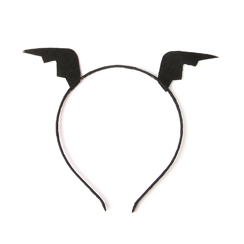 

2017 Korean Fashion Women Funny Hair Accessories Cartoon Hoop Wings Halloween Headband Devil Horns Kawaii Headdress Tiaras