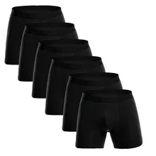 Avrupa boyutu artı boyutu pamuk erkek iç çamaşırı baksır şort uzun bacak konfor erkekler iç çamaşırı erkek hombre Boxer marca S M L XL XXL