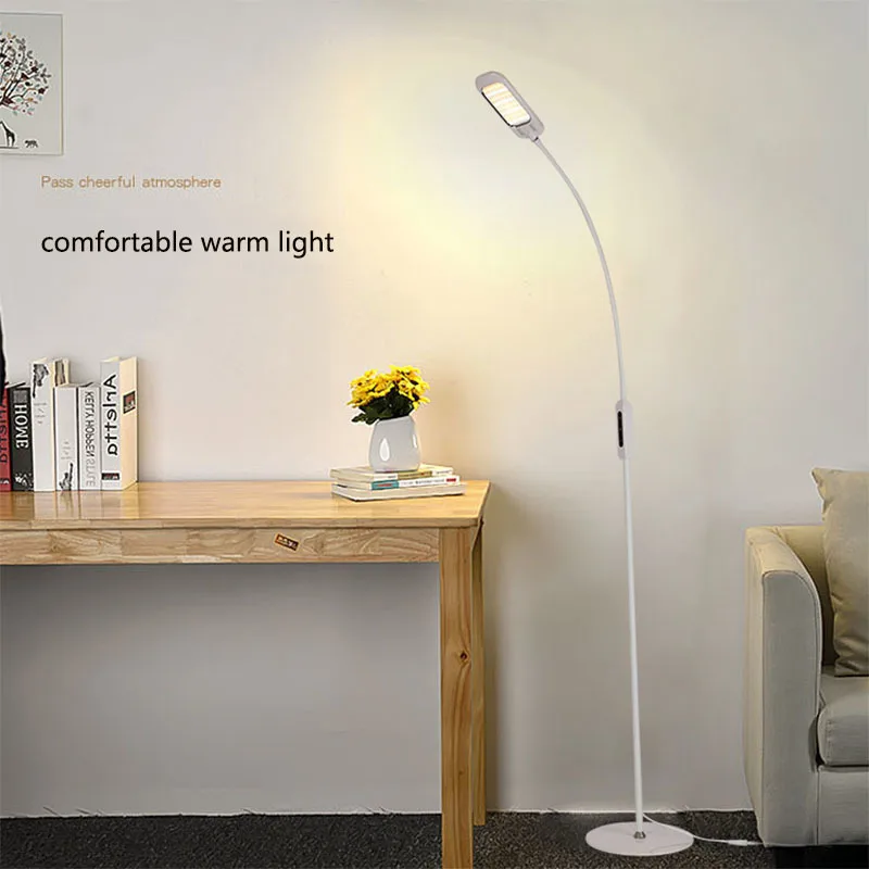 

Led Fashion Nordic Smart Remote Control Floor Lights For Living Room Bedroom Bedside Study Office Vertical Eye Protection Lamps