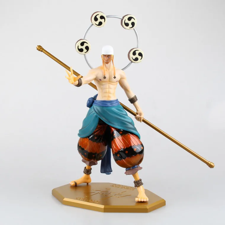 

Anime One Piece POP GOD Enel Skypiea God Thor 30CM PVC Action Figure Toy Collection Model