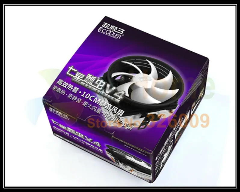 TDP 95 Вт 10 см вентилятор 2 тепловых трубы Охлаждение для Intel LGA1151 775 1150 AMD AM3 +/FM1/FM2