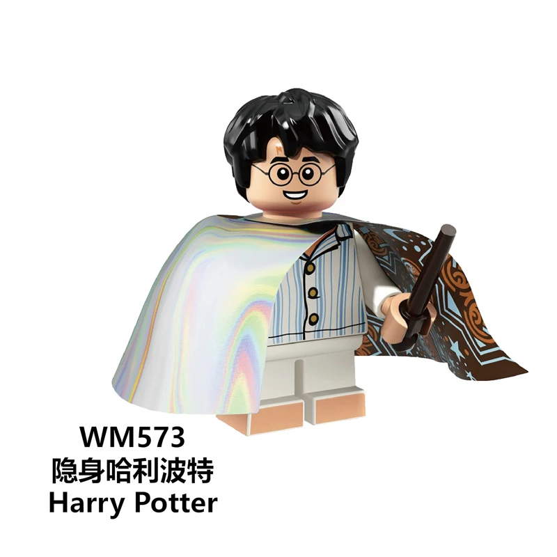 Серия Harry Potters Flitwick Дамблдор Longbottom Luna Diggory строительные блоки игрушки для детей WM6041