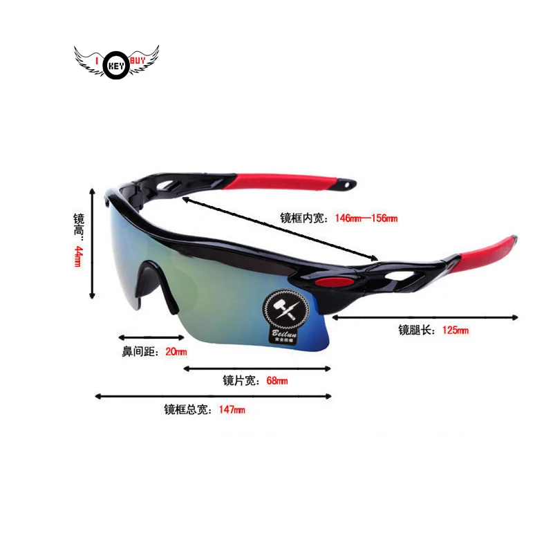 Поляризованные Открытый Спортивные очки Велоспорт ветрозащитный глаз очки драйверы езда на велосипеде защитные очки UV400