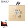 Panel de WIFI USB de carga tipo Smart Home 86, Router inalámbrico de pared, repetidor WiFi de 300Mbps con USB LAN 3G ► Foto 2/6