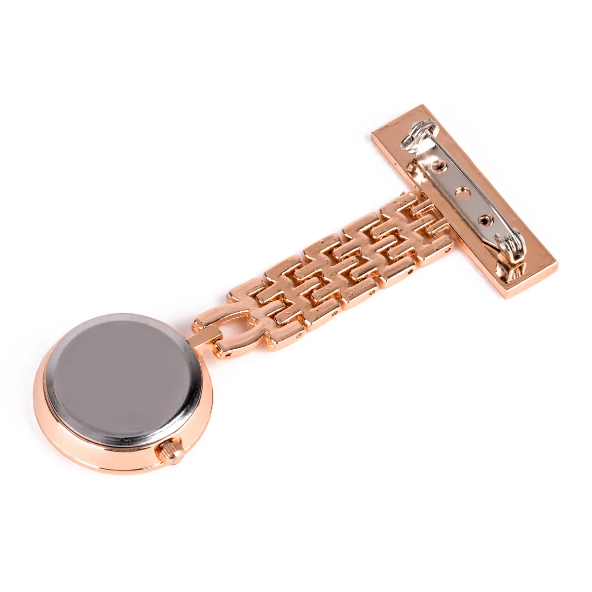 Shellhard Round Dial Red Cross Nurse Watches  3 Colors Brooch Fob Quartz Nurse Clip on Hanging Medical Pocket Watch