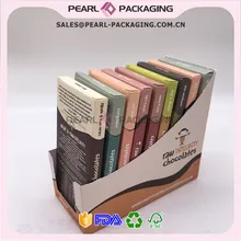 Пользовательские закуски Дисплей коробка полуоткрытые Дисплей