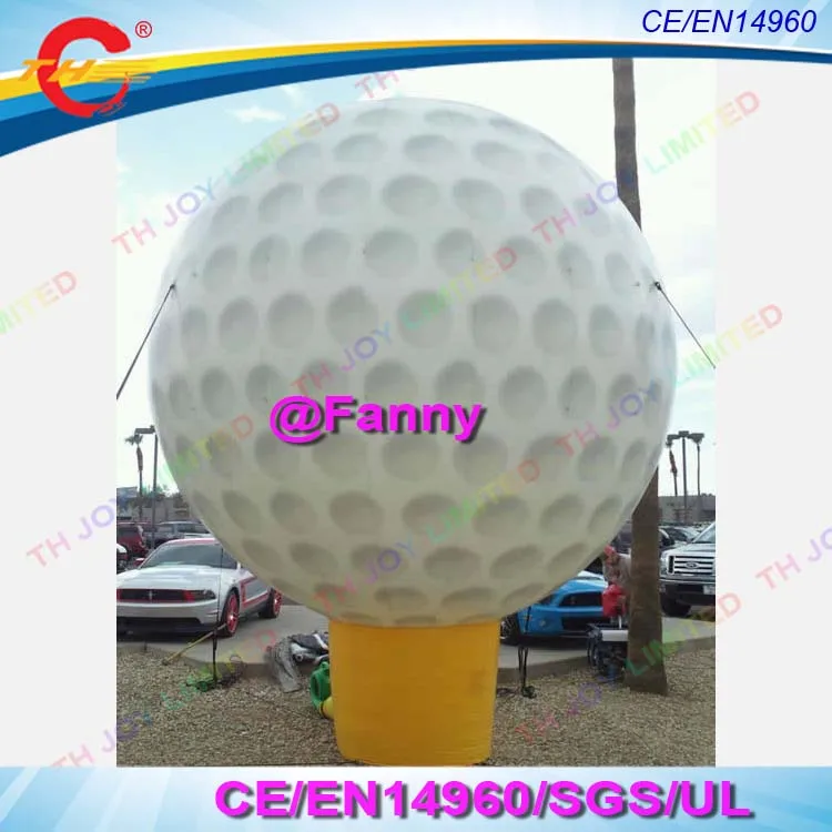 Free Shipping! 4m/6m/8m Giant Outdoor Inflatable Golf Ball,inflatable